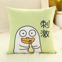 HKM-235219 Cute Plush Duck Pillow - Soft PP Cotton Filling, Short Plush Surface