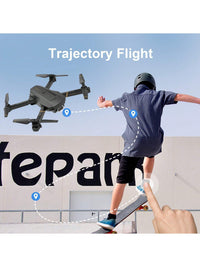 HKM-235283 Foldable Mini Drone with 1080P HD Camera, 3 Batteries, Remote-Controlled Quadcopter for Kids and Adults