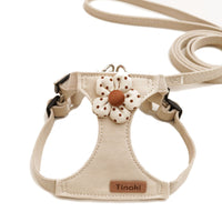 HKM-235283 Small Dog Hand-Holding Rope Vest with Chest Harness and Leash