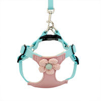 HKM-235283 Small Dog Hand-Holding Rope Vest with Chest Harness and Leash