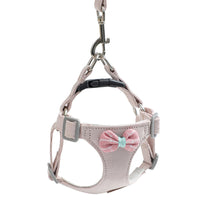 HKM-235283 Small Dog Hand-Holding Rope Vest with Chest Harness and Leash