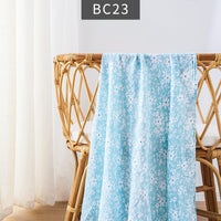 HKM-235347 Bamboo Cotton Newborn Baby Blanket and Bath Towel - Soft, Lightweight, Animal and Cartoon Patterns
