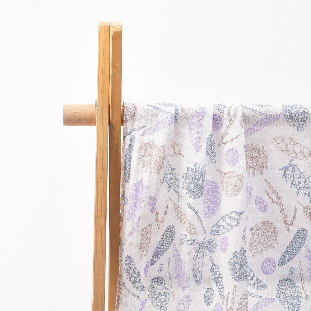 HKM-235347 Bamboo Cotton Newborn Baby Blanket and Bath Towel - Soft, Lightweight, Animal and Cartoon Patterns