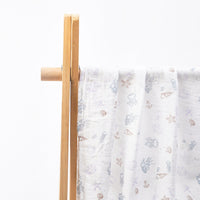 HKM-235347 Bamboo Cotton Newborn Baby Blanket and Bath Towel - Soft, Lightweight, Animal and Cartoon Patterns