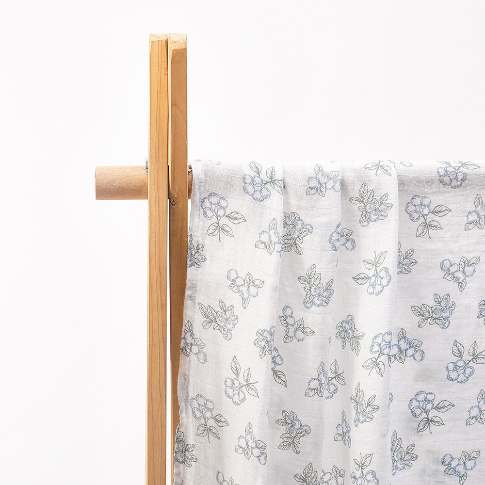 HKM-235347 Bamboo Cotton Newborn Baby Blanket and Bath Towel - Soft, Lightweight, Animal and Cartoon Patterns