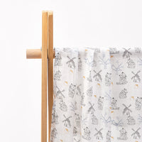 HKM-235347 Bamboo Cotton Newborn Baby Blanket and Bath Towel - Soft, Lightweight, Animal and Cartoon Patterns
