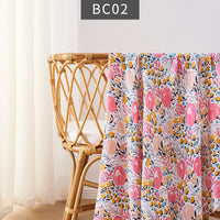 HKM-235347 Bamboo Cotton Newborn Baby Blanket and Bath Towel - Soft, Lightweight, Animal and Cartoon Patterns
