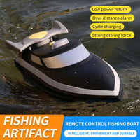 HKM-235347 RC Fishing Boat with One-Click Decoupling, 2.4G Remote Control, Suitable for Ages 8+