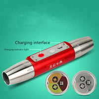HKM-235603 Six-Color LED Identification Flashlight with 2600mAh Battery for Daily Use and Object Examination