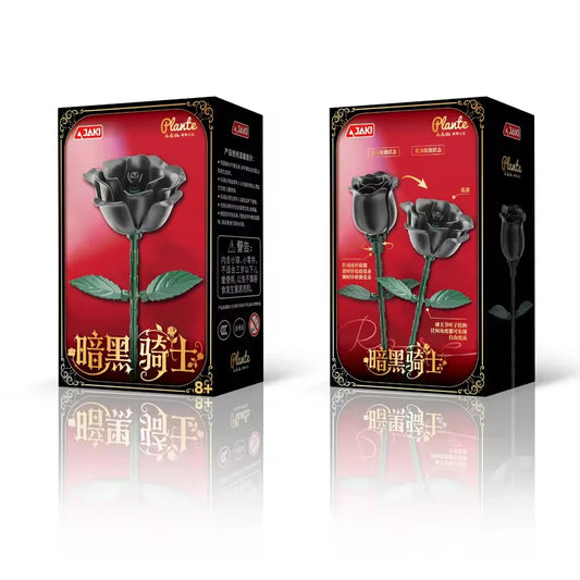 Colorful Flower Building Block Set for Creative Home Decoration, 50 Pieces