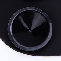 HKM-235731 Silicone Shampoo Chair Pillow with Suction Cup for Barber Shop Use - Black