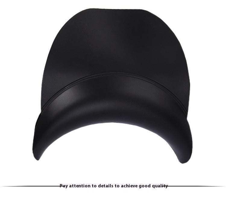 HKM-235731 Silicone Shampoo Chair Pillow with Suction Cup for Barber Shop Use - Black