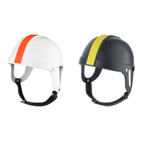 HKM-235923 Pet Ride Motorcycle Safety Helmet - Four Seasons, Available in White, Orange, Black & Yellow, Sizes S & M, ABS Material