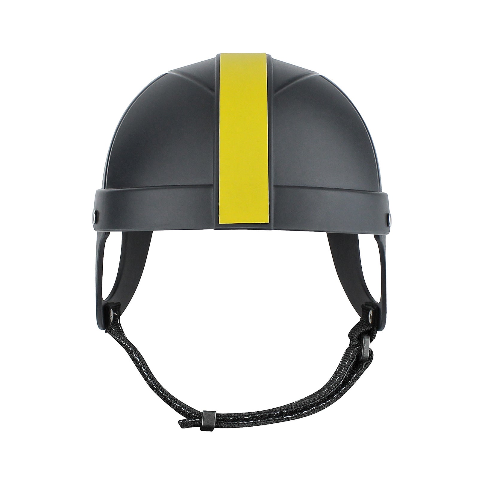 HKM-235923 Pet Ride Motorcycle Safety Helmet - Four Seasons, Available in White, Orange, Black & Yellow, Sizes S & M, ABS Material