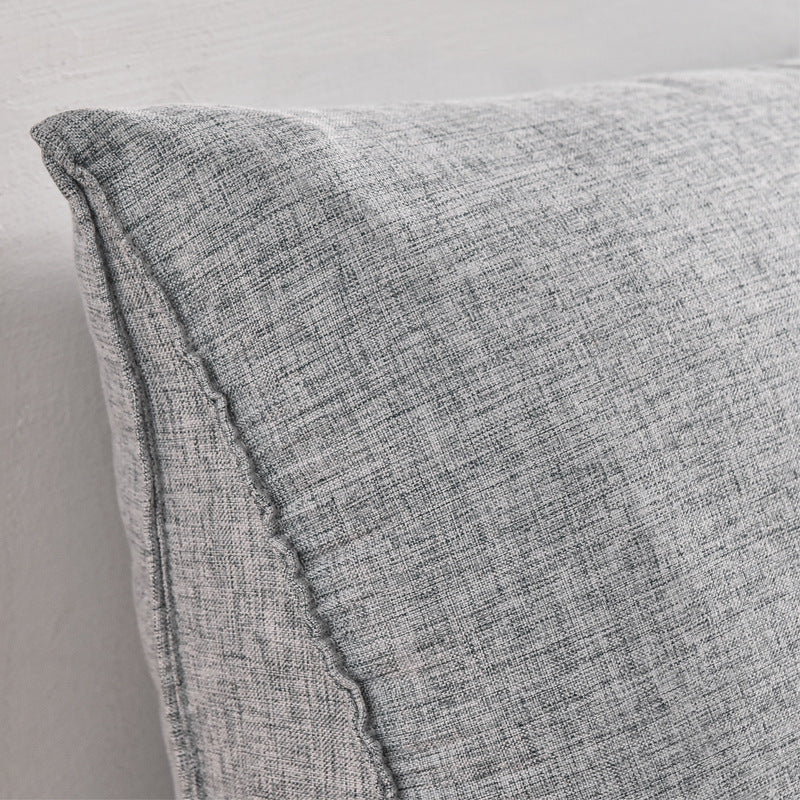HKM-235923 Removable Washable Cotton and Linen Triangle Backrest Cushion in Multiple Sizes