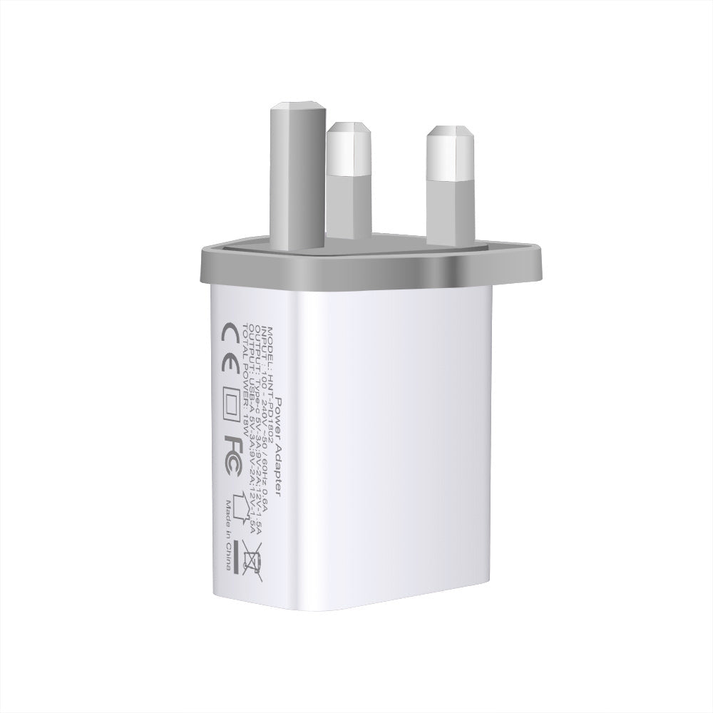 HKM-235987 FDGAO 18W PD Fast Charging Plug with Dual USB Typ-C Ports for Apple 12 Mobile Phones