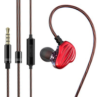 HKM-235987 In-Ear Sports Headset with Silicone Earplugs and 3.5mm Inline Connector