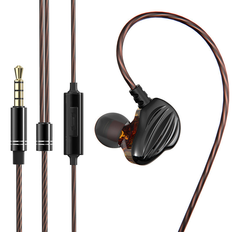 HKM-235987 In-Ear Sports Headset with Silicone Earplugs and 3.5mm Inline Connector