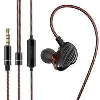 HKM-235987 In-Ear Sports Headset with Silicone Earplugs and 3.5mm Inline Connector