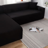 HKM-235987 Solid Color Stretch Sofa Cover for Dust Protection and Slip Resistance