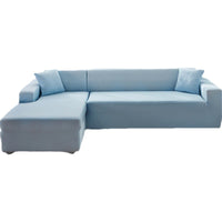 HKM-235987 Solid Color Stretch Sofa Cover for Dust Protection and Slip Resistance