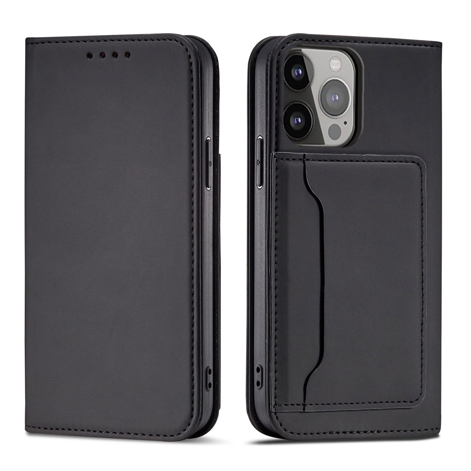 HKM-236179 Universal Flip Phone Holster with Protective Cover for iPhone and Samsung Models