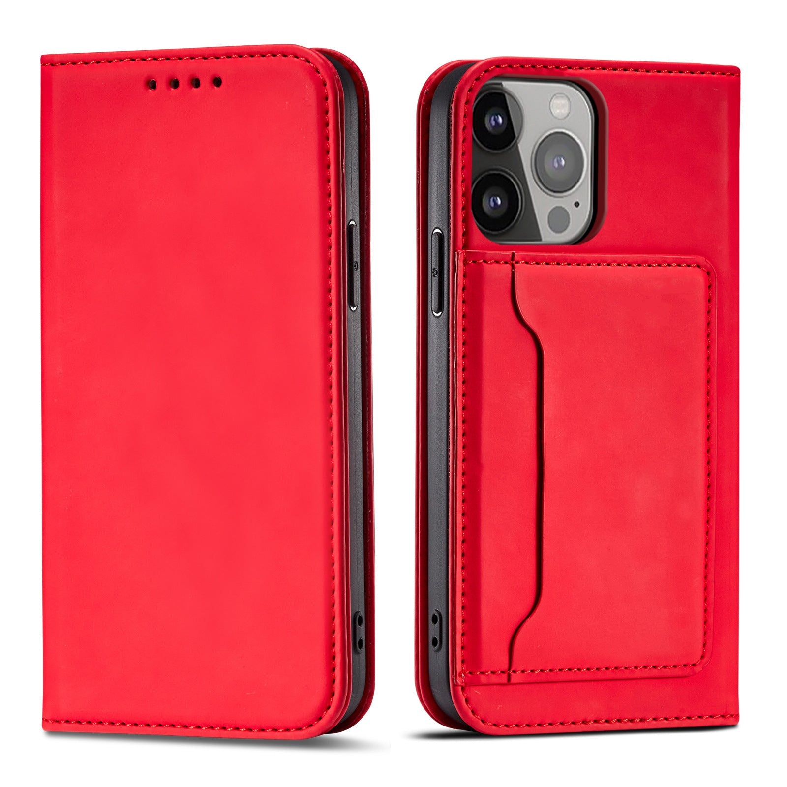 HKM-236179 Universal Flip Phone Holster with Protective Cover for iPhone and Samsung Models