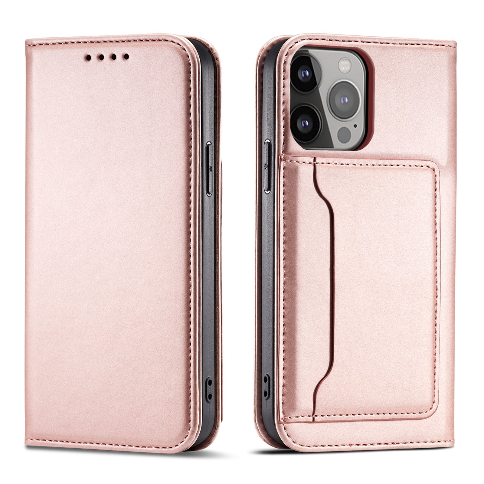 HKM-236179 Universal Flip Phone Holster with Protective Cover for iPhone and Samsung Models