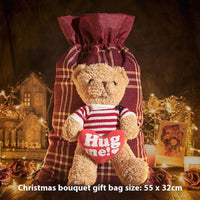 HKM-236371 Creative Cotton Cloth Christmas Gift Bags in Various Designs