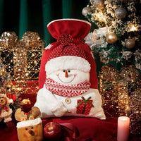 HKM-236371 Creative Cotton Cloth Christmas Gift Bags in Various Designs