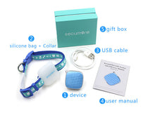 HKM-236435 IP65 Waterproof Remote Tracking Device for Kittens and Puppies - GPS Positioning with Multiple Alarm Modes