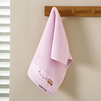 HKM-236499 Pure Cotton Cartoon Kids Towel for Home and Kindergarten - Soft, Embroidered Design, 50x25cm