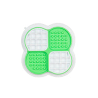 HKM-236947 Multi-functional Non-slip Pet Slow Food Plate with Suction Cup - Available in Blue, Pink, Green, 235mm Size
