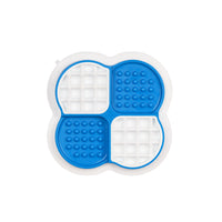 HKM-236947 Multi-functional Non-slip Pet Slow Food Plate with Suction Cup - Available in Blue, Pink, Green, 235mm Size