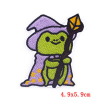 HKM-237011 Cartoon Frog Duck Embroidery Patch for Clothing and Home Textiles