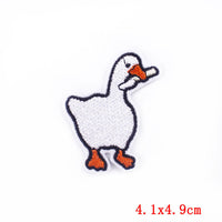 HKM-237011 Cartoon Frog Duck Embroidery Patch for Clothing and Home Textiles