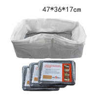 HKM-237011 Pet Clean Sand Filter with Environmentally Friendly PE Nylon Material - Cat Litter Filter Set (10pcs)