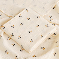 HKM-237075 Korean Baby Double-Layer Gauze Bath Towel in Fun Patterns and Soft Colors