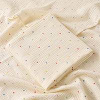 HKM-237075 Korean Baby Double-Layer Gauze Bath Towel in Fun Patterns and Soft Colors