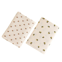 HKM-237075 Korean Baby Double-Layer Gauze Bath Towel in Fun Patterns and Soft Colors
