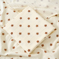 HKM-237075 Korean Baby Double-Layer Gauze Bath Towel in Fun Patterns and Soft Colors