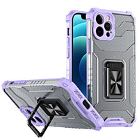 HKM-237331 3D Protective Phone Case with Magnetic Ring for LG, Samsung, Apple, OPPO, vivo, OnePlus, Huawei, Motorola, and Xiaomi