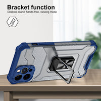 HKM-237331 3D Protective Phone Case with Magnetic Ring for LG, Samsung, Apple, OPPO, vivo, OnePlus, Huawei, Motorola, and Xiaomi