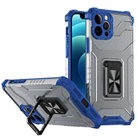 HKM-237331 3D Protective Phone Case with Magnetic Ring for LG, Samsung, Apple, OPPO, vivo, OnePlus, Huawei, Motorola, and Xiaomi