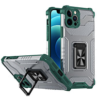 HKM-237331 3D Protective Phone Case with Magnetic Ring for LG, Samsung, Apple, OPPO, vivo, OnePlus, Huawei, Motorola, and Xiaomi