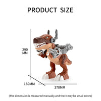 HKM-237331 Dinosaur Playset with Tyrannosaurus Models and Capture Car for Educational DIY Fun for Kids