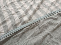 HKM-237395 Reversible Lightweight Cold Fiber Summer Nap Blanket - 130x170 cm, Breathable and Skin-Friendly