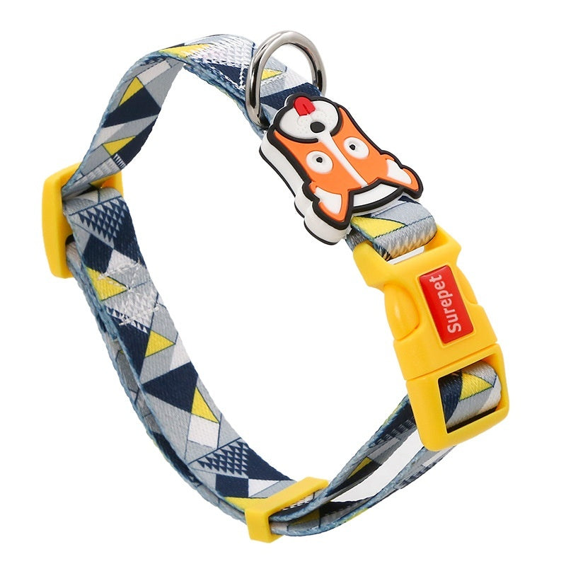 HKM-237779 Latex Neck Protection Dog Collar Bite-proof Protector Medium Large Dog Collar Pet Collar