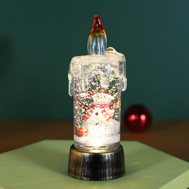 HKM-237843 Crystal and Copper Wire Christmas Decoration Ornaments for Festive Cheer