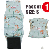 HKM-237907 Washable Dog Diaper Pants for Pets in Various Colors and Sizes